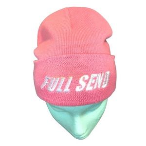 Full Send Pink Beanie